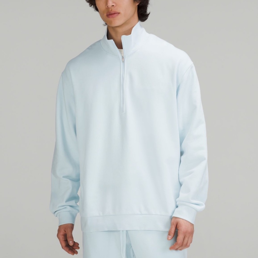 French Terry half zip